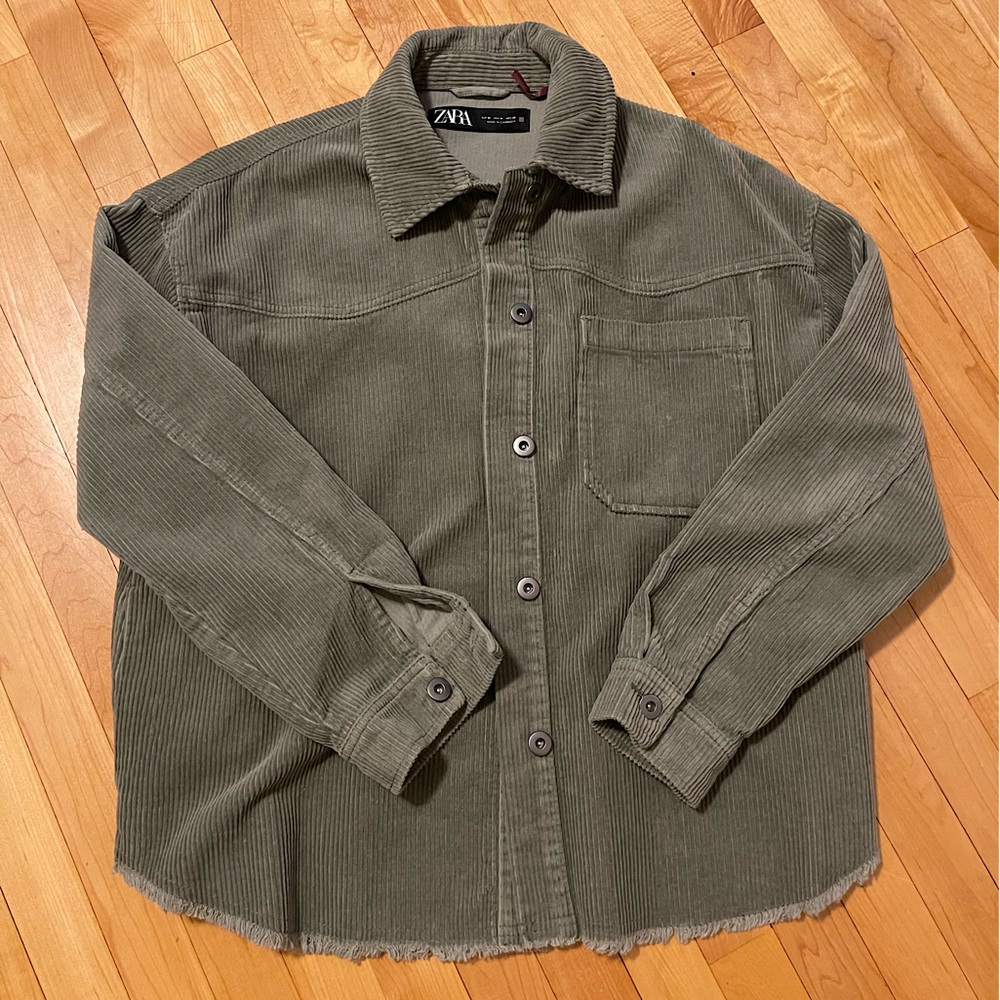 Zara green jacket